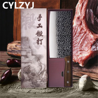 Кухонные ножи, японский шеф-повар, кованый нож мясника 7cr17 440c, ручная работа, ножи шеф-повара из высокоуглеродистой нержавеющей стали