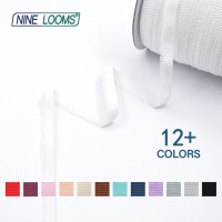 Эластичная кружевная бейка из спандекса, 3/8 дюйма, 10 мм