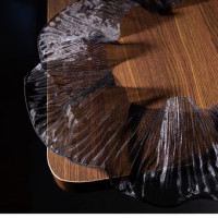 Прозрачная Кружевная градиентная органза русалка с оборками по краям, дизайнерская ткань для одежды «сделай сам», материалы для шитья, оптовая продажа ткани