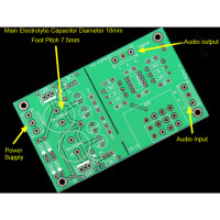 Печатная плата/ALPS16/ALPS27 NE5532 ± 15 в, полностью прямое соединение, двойной операционный усилитель, предусилитель, плата (обновленная версия)
