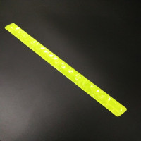 40 см Большой светоотражающий наручный браслет, повязка на руку, ремешки для ног, отражатель безопасности для спорта, бега, велосипеда, езды на велосипеде, безопасная видимость