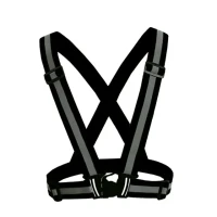 Светоотражающие ремни для ночного бега, одежда для езды, жилет, Регулируемый защитный жилет, эластичная лента для взрослых и детей