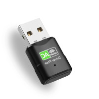 Двухдиапазонный беспроводной USB Wi-Fi адаптер, 600 Мбит/с, 2,4 ГГц, 5 ГГц