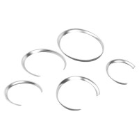 5 шт., декоративные кольца для приборной панели, для Porsche Cayenne 2011-2016, Porsche Panamera 2010-2015