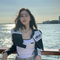 【SO4more】韓國代購 itzy私服同款原版賽車racing短機車夾克外套