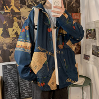 秋冬鹽系外套女復古港味日系古著上衣寬鬆韓版慵懶風潮牌時尚厚T恤