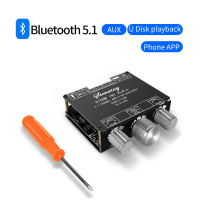 YS-E30H 2,1 каналов Bluetooth 5,1 Плата усилителя мощности звука 2X15W + 30W высокий и низкий бас стерео сабвуфер приложение модуль аудио усилитель
