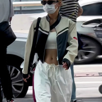 金智妮Jennie同款美式騎行機車皮衣女摩託賽車服夾克棒球服短外套