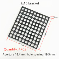 18650 общее фиксированное Крепление с апертурой 19,5 мм, электромобили ручной работы, игрушки на солнечных батареях и т. д. 18650 Аккумуляторный блок