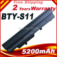 Аккумулятор для ноутбука MSI BTY-S11 Wind U100 L1300 L1350 L1350D U100X U100W U135DX U210 U270 U90X Wind12 U200 U210 U230