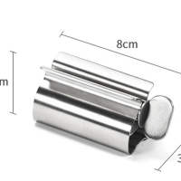 Металлический Дозатор для зубной пасты, диспенсер для зубной пасты