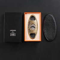 Винтажный резак для сигар, острые двойные лезвия, ножницы для сигар, аксессуары для курения