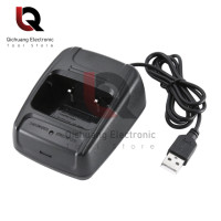 1 шт. Baofeng USB-адаптер зарядное устройство двусторонняя радиостанция BF-888s USB-зарядная док-станция для Baofeng 888 Baofeng 888s аксессуары