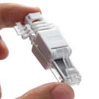 2022 RJ45, без инструментов, без обжимов, для кабеля CCTV Ethernet