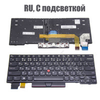 Новая русская Клавиатура США для ноутбука Lenovo ThinkPad X280 A285 X390 X395 01YP040 01YP080 (не подходит для X390 Yoga) с подсветкой