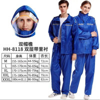 Дождевик и брюки для мужчин и женщин, водонепроницаемый костюм с разрезом, на все тело, с защитой от шторма, для электрического мотоцикла, куртка для велоспорта на вынос