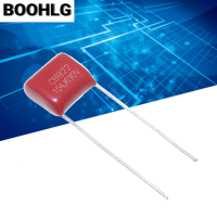 50 шт. CBB 104 630V 104J 630 мкФ 100nF P10 CBB22 Металлизированный Полипропиленовый пленочный конденсатор