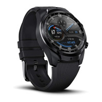 Смарт-часы TicWatch Pro 4G/LTE, версия для США (Отремонтированная), 1 ГБ ОЗУ, отслеживание сна, водозащита IP68, NFC платеж