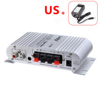 Усилитель мощности Lepy lp-808 HIFI, высококачественный вход/выход RCA, RMS 20 Вт * 2, высокий/низкий/баланс/Регулировка громкости, подходит для MP3, MP4