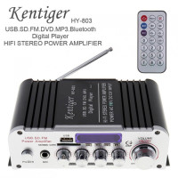 Автомобильный Hi-Fi mp3-усилитель Kentiger HY-803, 2 канала, 12 В, автомобильный аудио стерео усилитель мощности, FM-радио, плеер