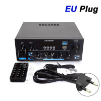 Домашний усилитель мощности Woopker AK55 900 Вт, 2,0 каналов, Bluetooth 5,0, Hi-Fi Цифровой стерео звуковой усилитель 2,0, 450 Вт + 450 Вт, сабвуфер