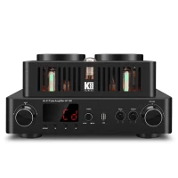 Вакуумный трубчатый усилитель Tokban TH-126 200 Вт * 2, высокомощный волоконно-коаксиальный Aux Bluetooth 5,0 Usb домашний кинотеатр, Hi-Fi стерео усилитель