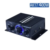 AK380 800 Вт Bluetooth усилитель HiFi аудио караоке усилитель для домашнего кинотеатра 2-канальный усилитель мощности класса D USB SD AUX совершенно новый