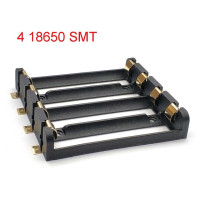 Чехол-контейнер для батарей серии 4x18650, с перезаряжаемой батареей бронзовые значки, Прямая поставка, оптовая продажа