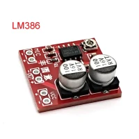 DC4-12V LM386 Electret микрофонный усилитель микрофона микрофонный модуль микрофона может управлять наушниками и маломощными динамиками