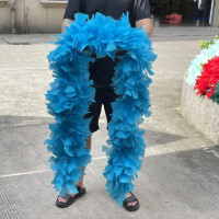 Женский шарф-хомут, 200 грамм, галстук, 2 ярда