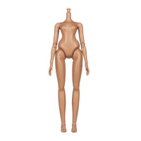 New 1/6 Fashion Doll Body 24.5cm Height Body White/ Normal/ Brown Skin Multi Joints Movable Body Dress Up Toys for Girls