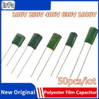 50 шт. 1000 в 630 в 250 в 400 в 100 В полиэфирный пленочный конденсатор 1 нФ 0,1 НФ 10 нФ 22 НФ 47 НФ 221 НФ 222 мкФ 334 681 272 332 682 822