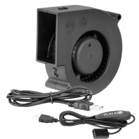 SXDOOL 5V USB 9733 большой объем воздуха турбина выход воздуходувка дровяная печь барбекю маленький бытовой 9,7 см вытяжной вентилятор