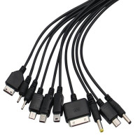 Универсальный мобильный телефон адаптер для зарядки 10 в 1 Usb кабель для передачи данных зарядный кабель подходит для Nokia Motorola Samsung