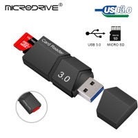 Устройство для чтения карт памяти, Usb 3,0/ 2,0, черное