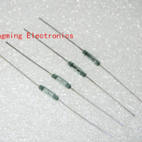 20 шт. Магнитный язычковый переключатель, стеклянный герметичный размер, импортированный 1,8*7 мм, нормально открытый