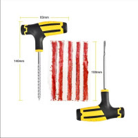 Набор инструментов для ремонта автомобильных шин с резиновыми полосками, набор бескамерных проколов для шин, набор инструментов для верховой езды на грузовике, мотоцикле