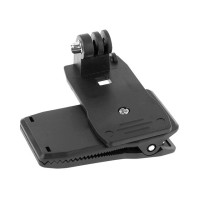 Действий Камера зажим для экшн-камеры GoPro Hero 9 8 7 6 5 4 крепление 360 градусов вращающийся зажим Крепление на рюкзак для Session 3 + 3 SJCAM SJ4000 Камера s