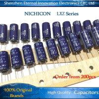 200 шт., оригинальные электролитические конденсаторы NIPPON, 50 в, 5000 мкФ, LXZ, 10x20, часов, долгий срок службы, низкое сопротивление