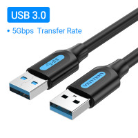 Vention USB кабель-удлинитель 2,0 3,0 высокоскоростной usb-кабель для передачи данных расширитель для радиатора автомобильный динамик HD Webcom