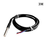 Датчик температуры DS18b20, водонепроницаемый датчик температуры посылка стали, 18B20 для arduino, для UNO