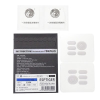 Ножки для игровой мыши 2 компл./упак. Tiger Mouse Skate для мыши Logitech G304 G305, белая мышь скользит по краю