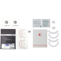 Игровая мышь 2 компл./упак. Tiger, коньки для мыши, для игровой мыши Logitech G403, G603, G703, белая мышь, скользит по кривой E