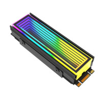Jumpack 5V Argb синхронный компьютер 2280 SSD M2 радиатор PC RGB M.2 Охладителя NVMe обладают эффектом бесконечной бездны