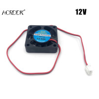 Бесшумный мини-вентилятор охлаждения для 3D принтера, бесщеточный бесшумный кулер, DC 12 В/24 В, Мощный радиатор, мини-вентилятор 40x40x10 мм, аксессуары для охлаждения