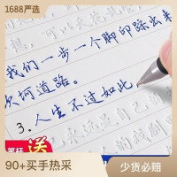 【15天练好字】成人练字帖凹槽行书行楷书速成钢笔男女生反复使用