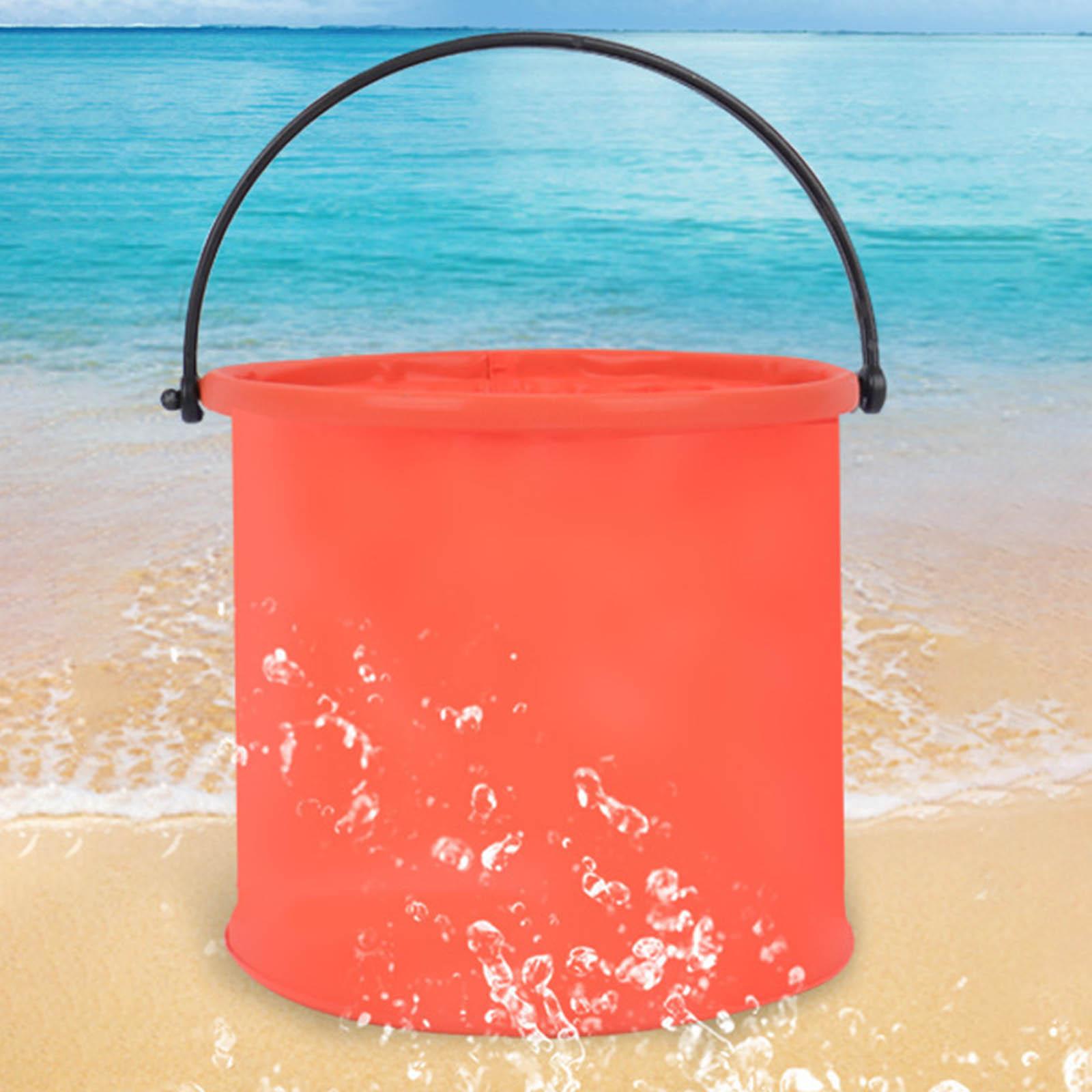 Collapsible Bucket Foldable Water Container for Outdoor Car Washing