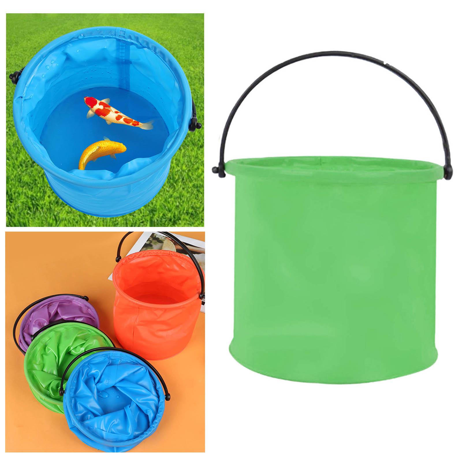 Collapsible Bucket Foldable Water Container for Outdoor Car Washing