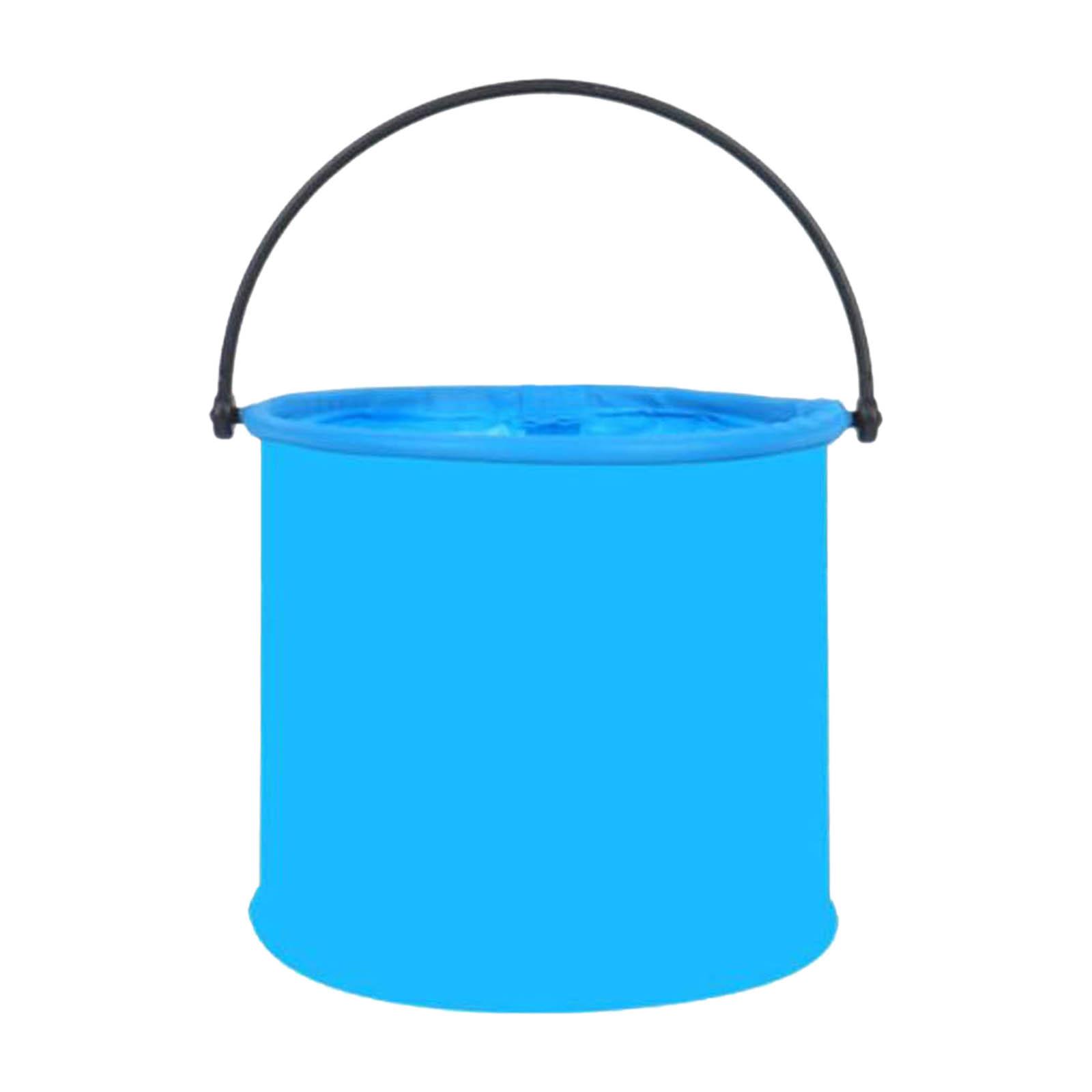 Collapsible Bucket Foldable Water Container for Outdoor Car Washing