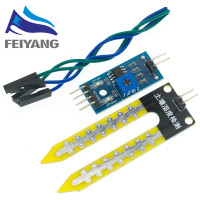Модуль датчика влажности обнаружения почвы LM393 для arduino, макетная плата «сделай сам», робот, умный автомобиль